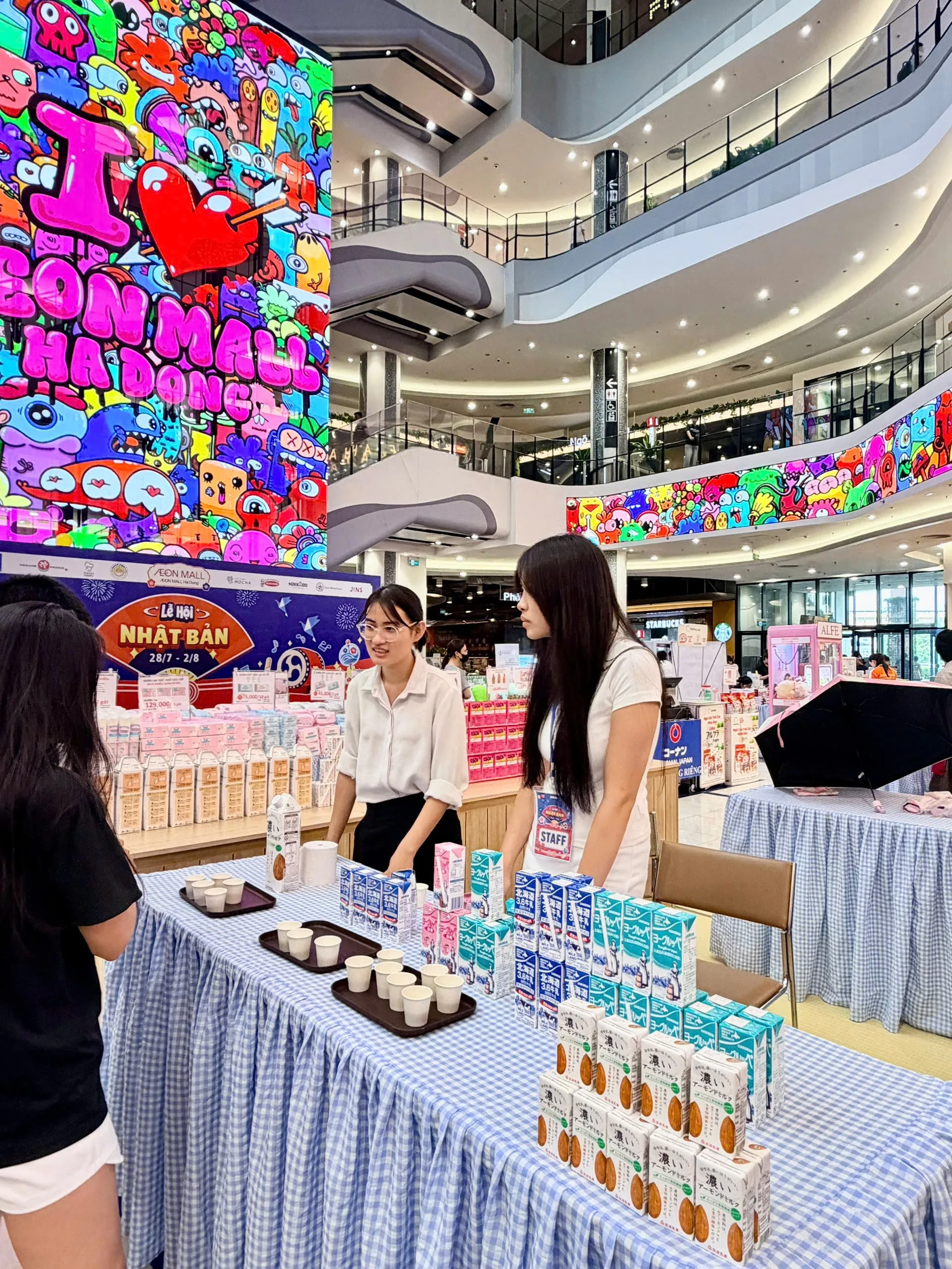 Gian hàng Hokkaido Việt Nam bừng sáng tại Japan Festival 2026 – AEON Mall Hà Đông