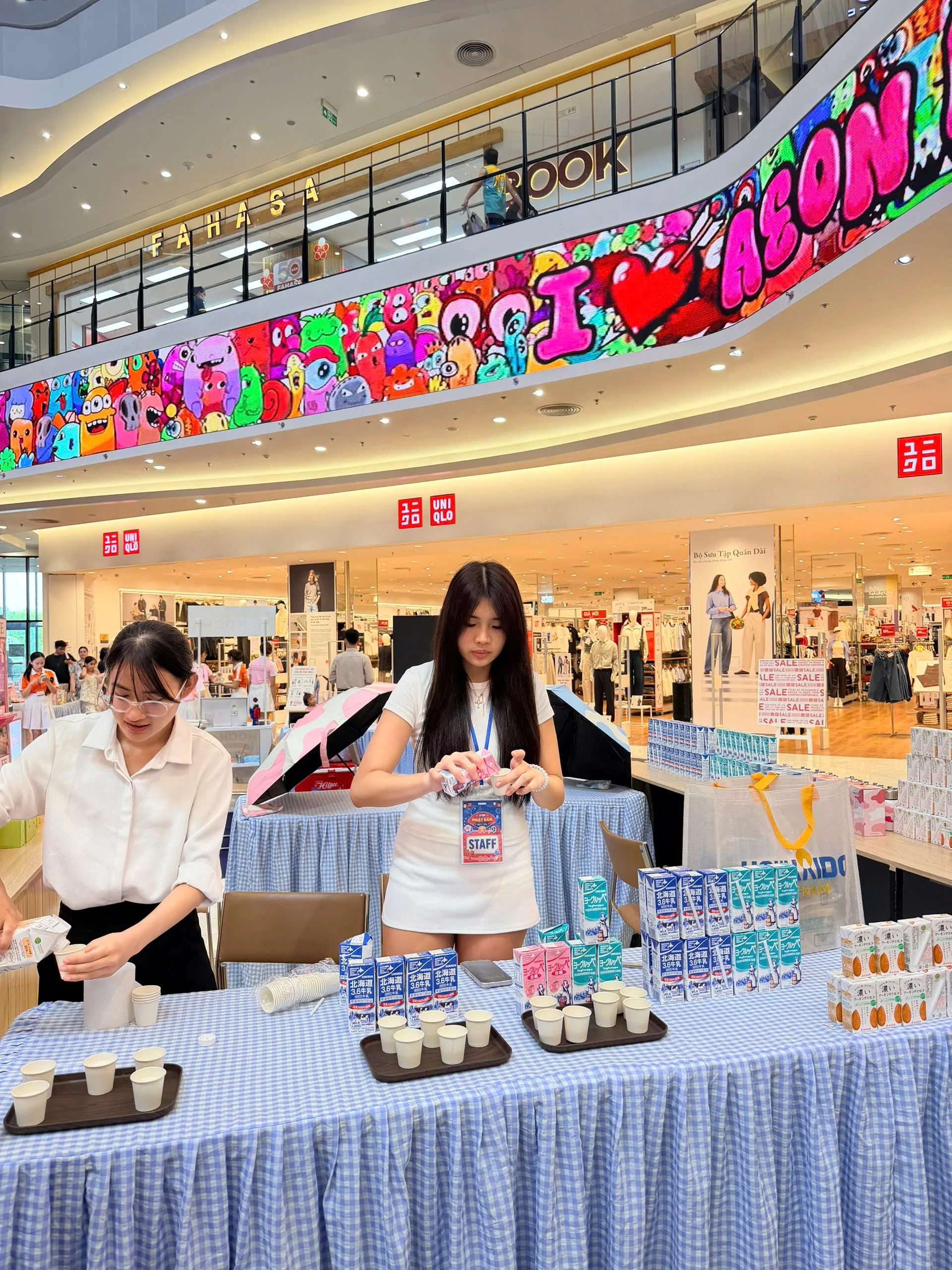 Gian hàng Hokkaido Việt Nam bừng sáng tại Japan Festival 2026 – AEON Mall Hà Đông