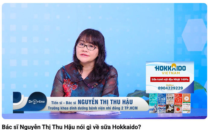 "GIẢI NGHĨA" LƯỢNG CHẤT BÉO 3.6% TRONG SỮA HOKKAIDO - ĐÂY LÀ NHỮNG THÔNG TIN RẤT THÚ VỊ TRÊN TALKSHOW SỨC KHOẺ 